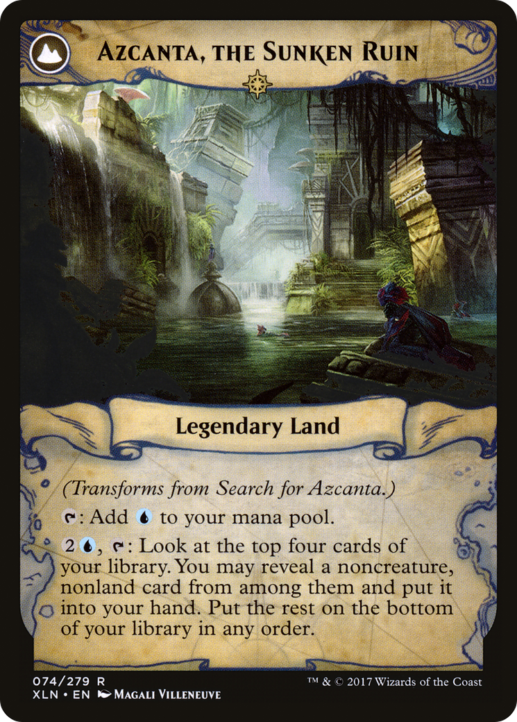 Image of Search for Azcanta // Azcanta, the Sunken Ruin [Secret Lair: From Cute to Brute]