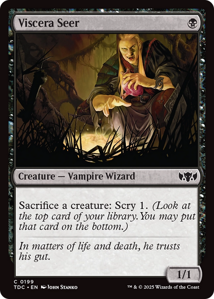 Image of Viscera Seer [Tarkir: Dragonstorm Commander]