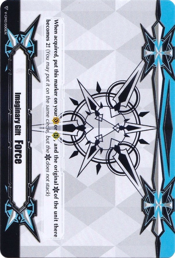 Image of Imaginary Gift [Force] // [Force II] Double-sided Gift Marker (V-GM/0001EN // V-GM2/0001EN) [Gift Markers]