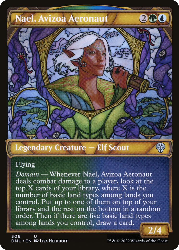 Image of Nael, Avizoa Aeronaut (Showcase) [Dominaria United]