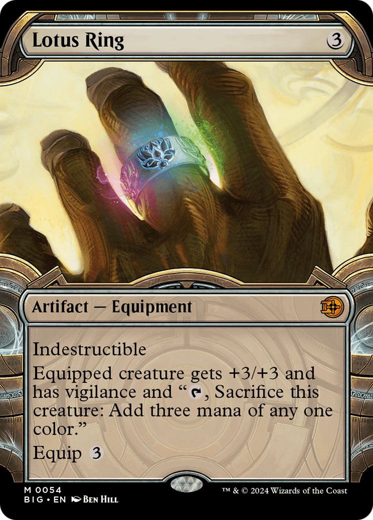 Image of Lotus Ring (Showcase) [Outlaws of Thunder Junction: The Big Score]