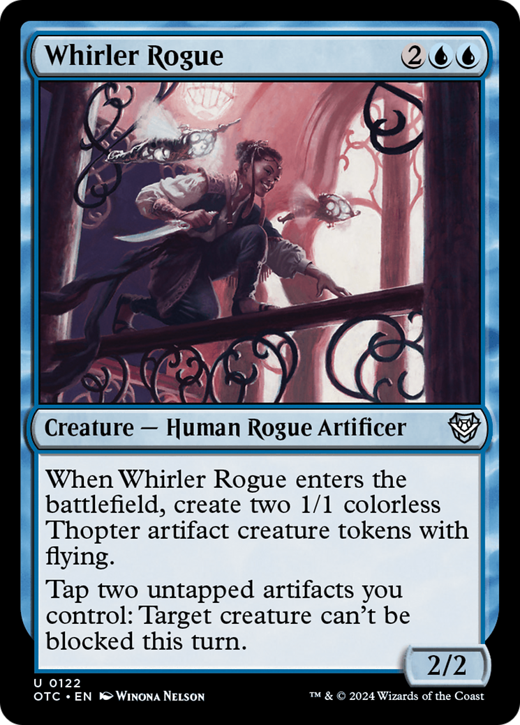 Image of Whirler Rogue [Outlaws of Thunder Junction Commander]