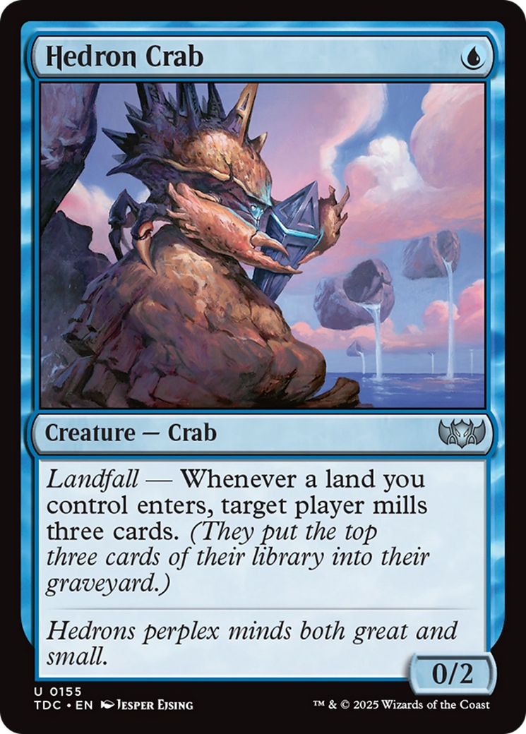 Image of Hedron Crab [Tarkir: Dragonstorm Commander]