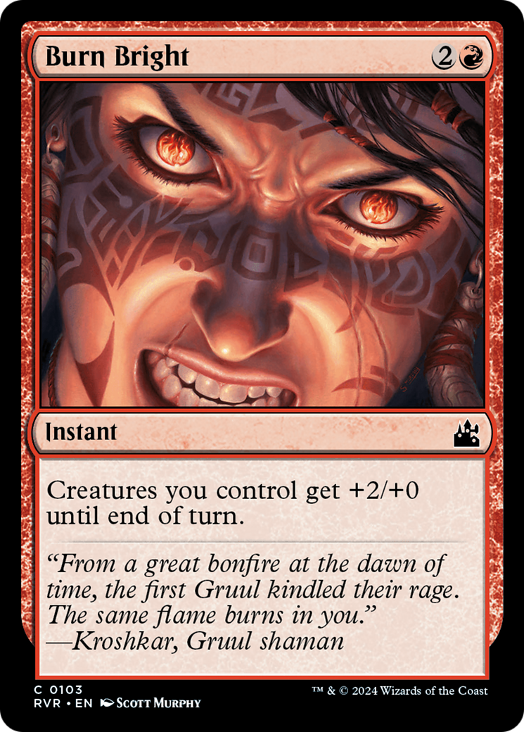 Image of Burn Bright [Ravnica Remastered]