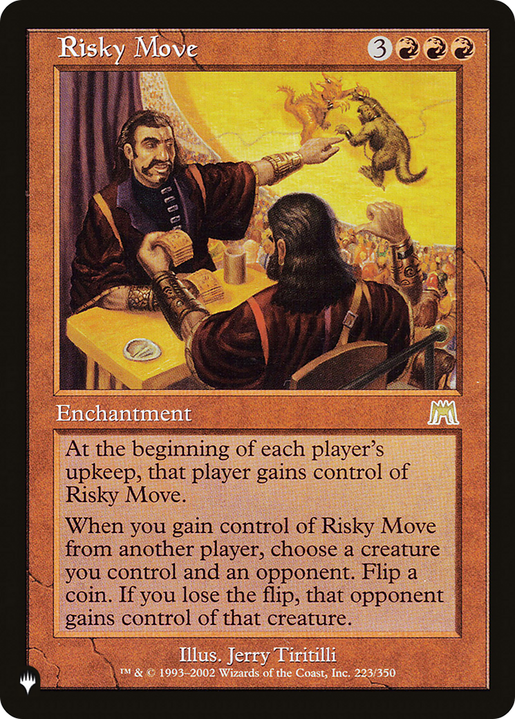 Image of Risky Move [Secret Lair: Heads I Win, Tails You Lose]
