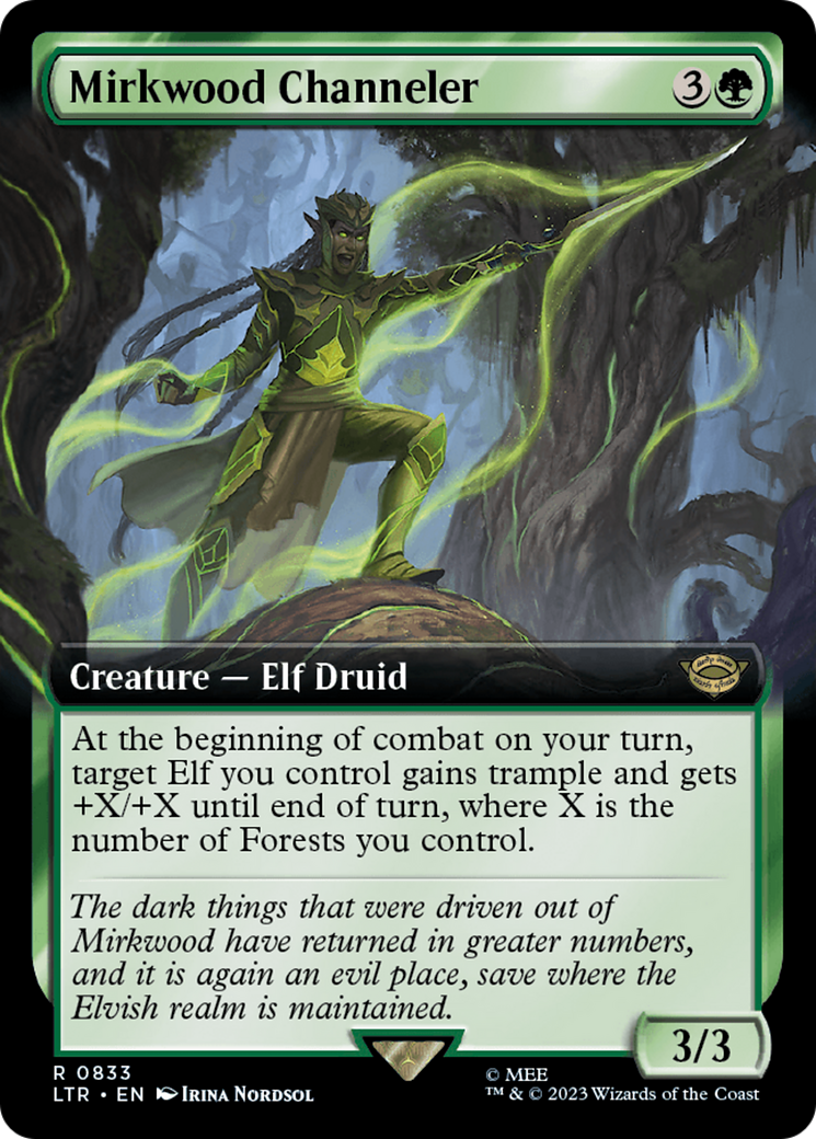Image of Mirkwood Channeler (Extended Art) [The Lord of the Rings: Tales of Middle-Earth]