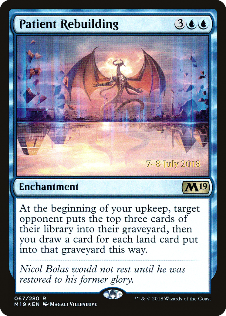 Image of Patient Rebuilding [Core Set 2019 Prerelease Promos]