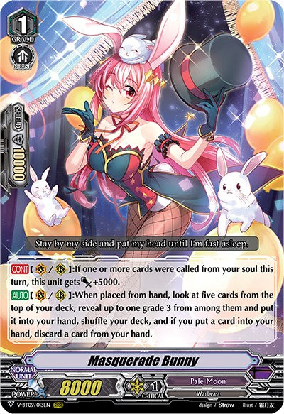 Image of Masquerade Bunny (V-BT09/013EN) [Butterfly d'Moonlight]