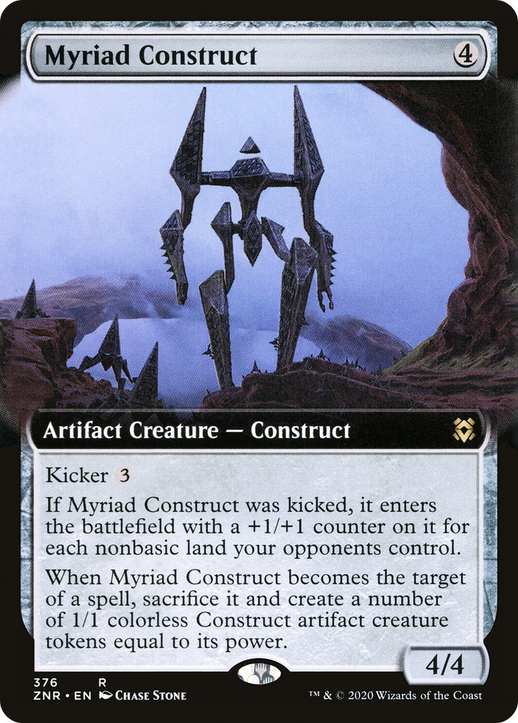 Image of Myriad Construct (Extended Art) [Zendikar Rising]