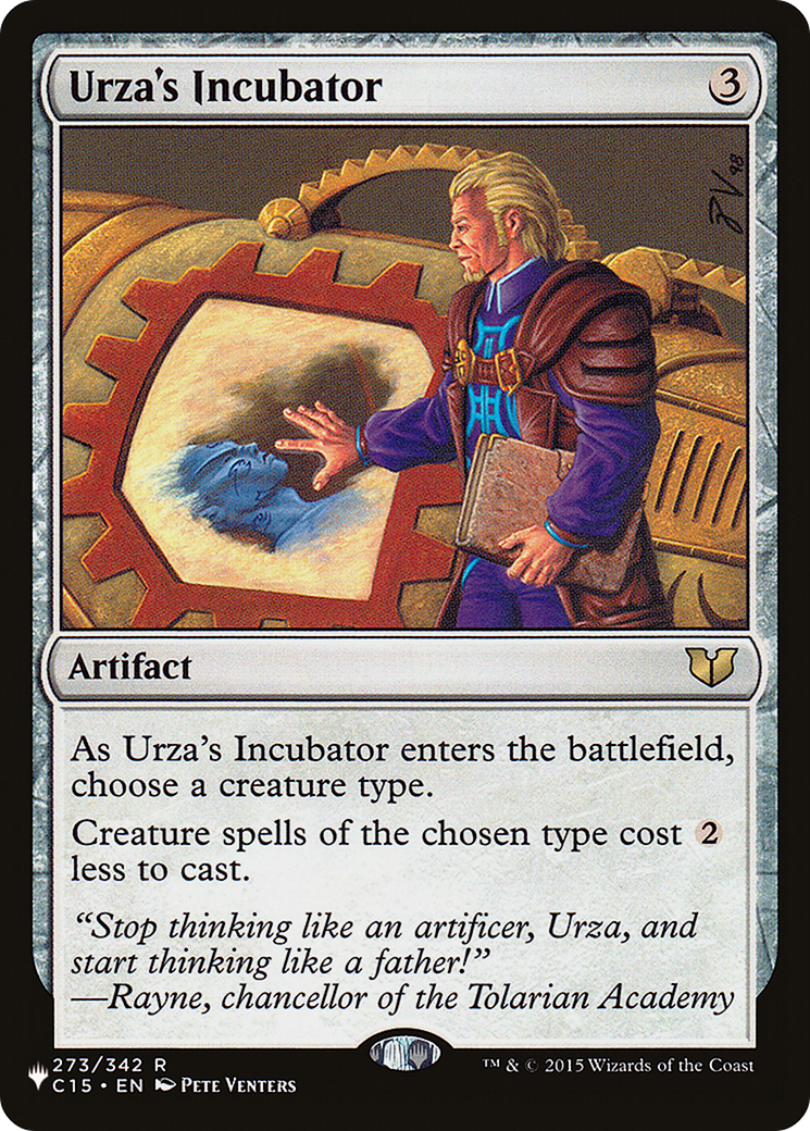 Image of Urza's Incubator [Secret Lair: Angels]