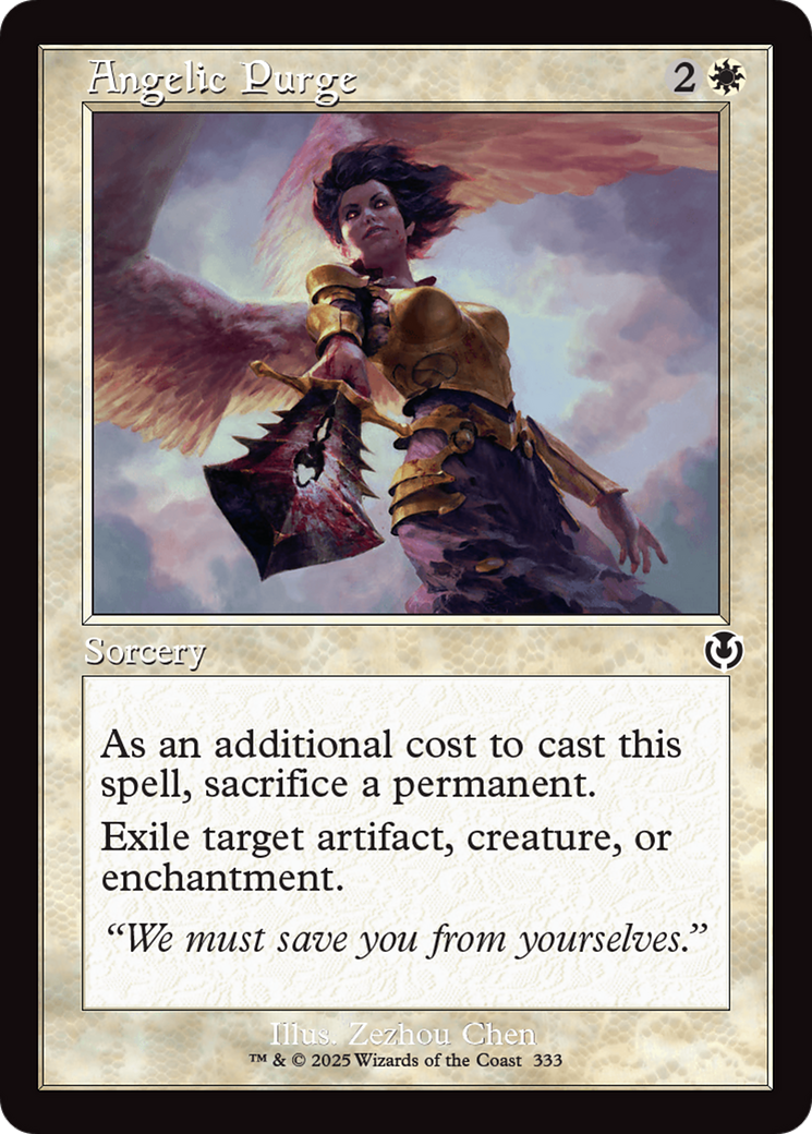 Image of Angelic Purge (Retro Frame) [Innistrad Remastered]