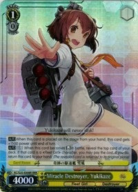 Image of Miracle Destroyer, Yukikaze (KC/S25-E008R RRR) [KanColle]