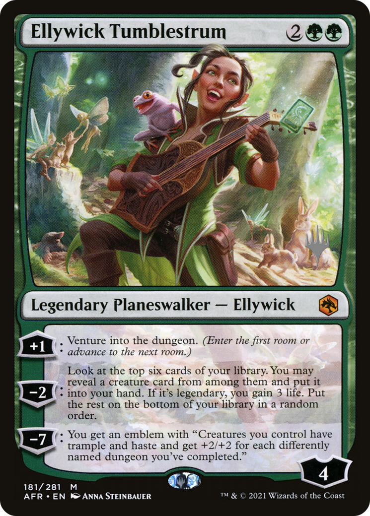 Image of Ellywick Tumblestrum (Promo Pack) [Dungeons & Dragons: Adventures in the Forgotten Realms Promos]