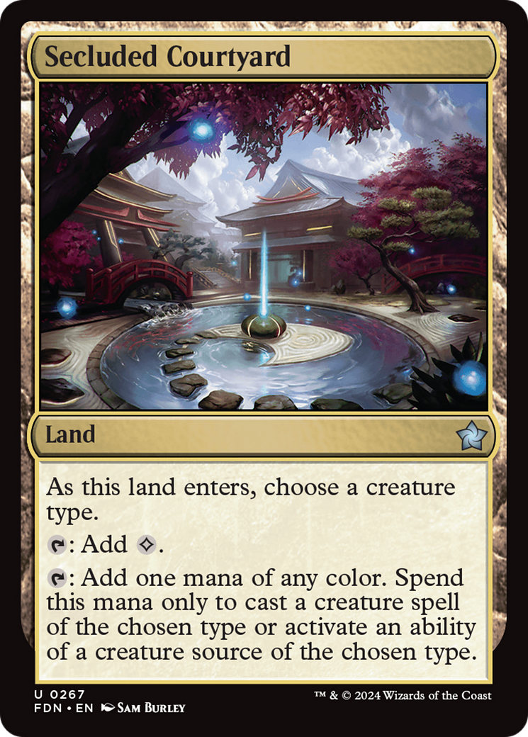 Image of Secluded Courtyard [Foundations]