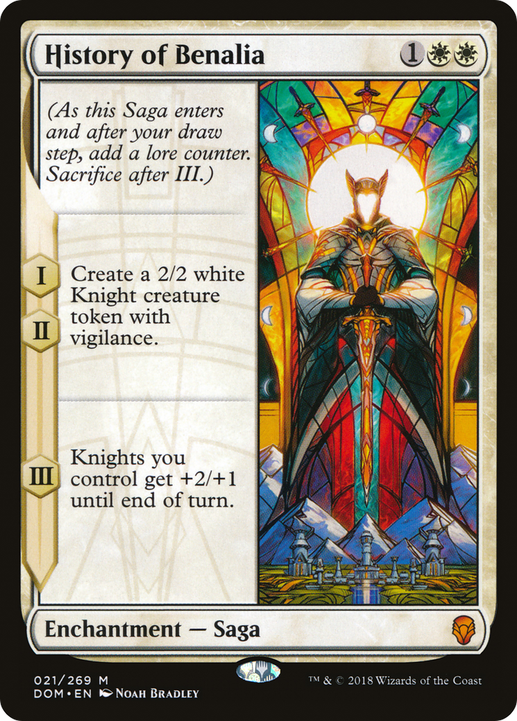 Image of History of Benalia [Dominaria]