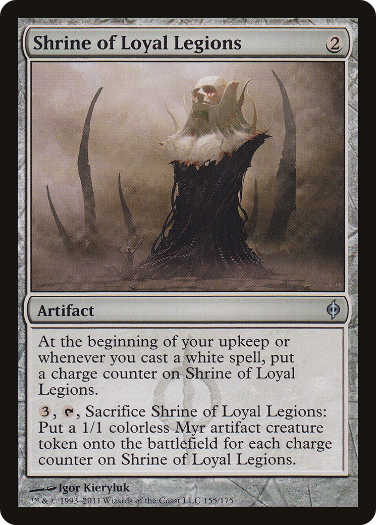Image of Shrine of Loyal Legions [New Phyrexia]