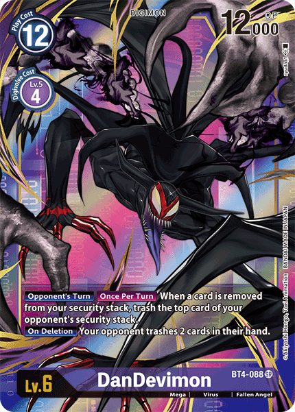 Image of DanDevimon [BT4-088] (Alternate Art) [Great Legend]
