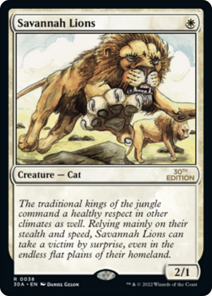 Image of Savannah Lions [30th Anniversary Edition]