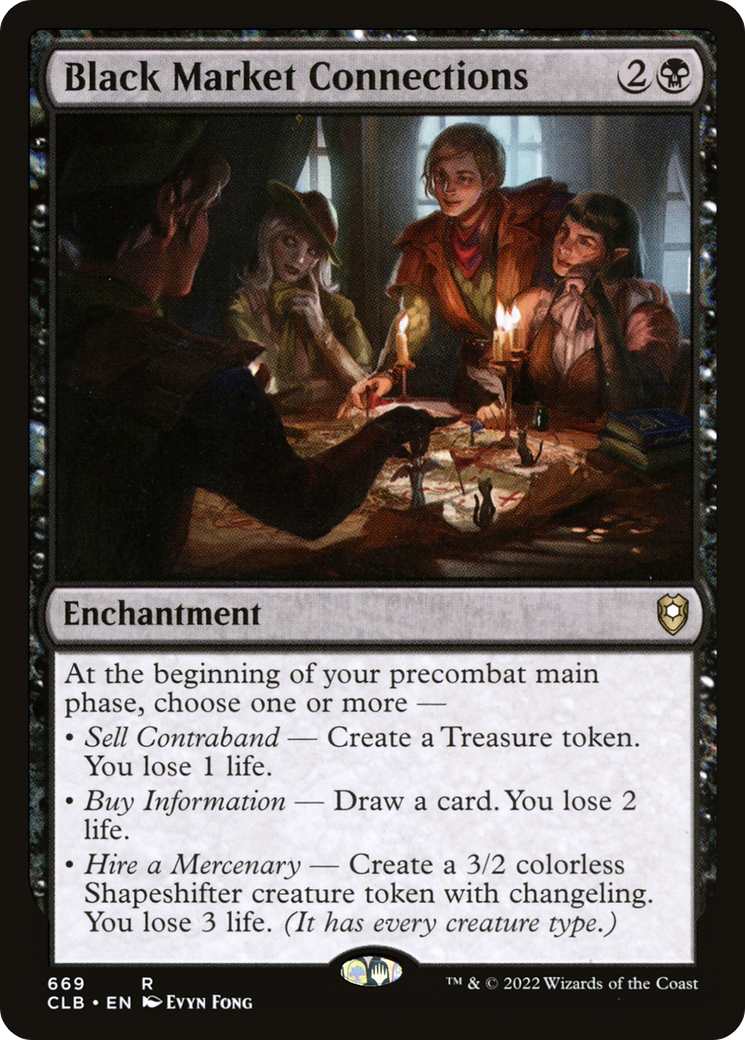Image of Black Market Connections [Commander Legends: Battle for Baldur's Gate]