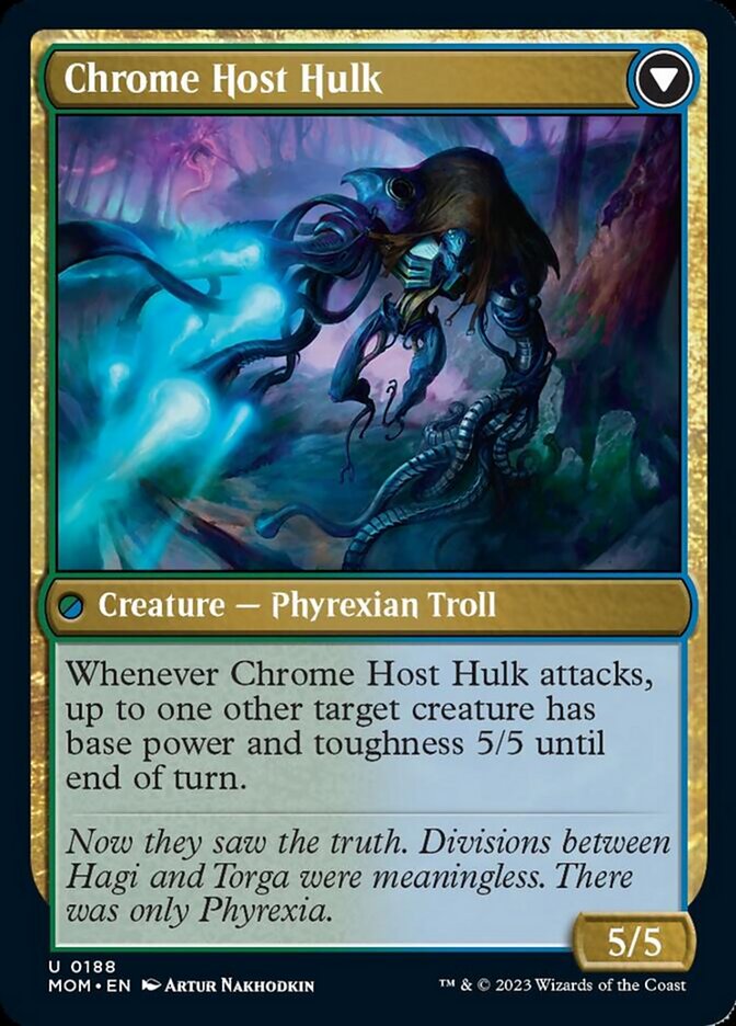 Image of Gnottvold Hermit // Chrome Host Hulk [March of the Machine]