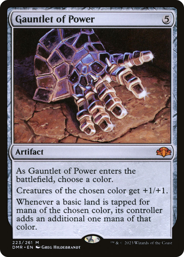 Image of Gauntlet of Power [Dominaria Remastered]