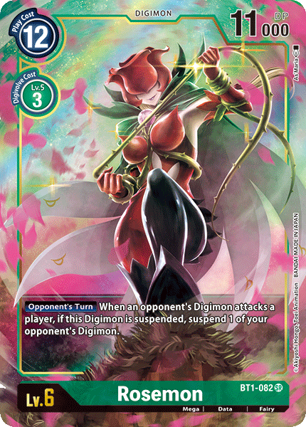 Image of Rosemon [BT1-082] (Alternate Art) [Release Special Booster Ver.1.0]