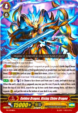 Image of Golden Dragon, Rising Shine Dragon (PR/0248EN) [Promo Cards]