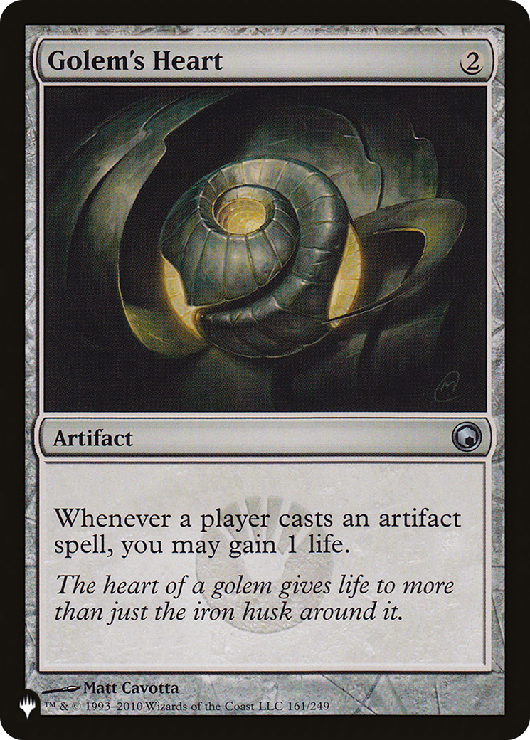 Image of Golem's Heart [The List]