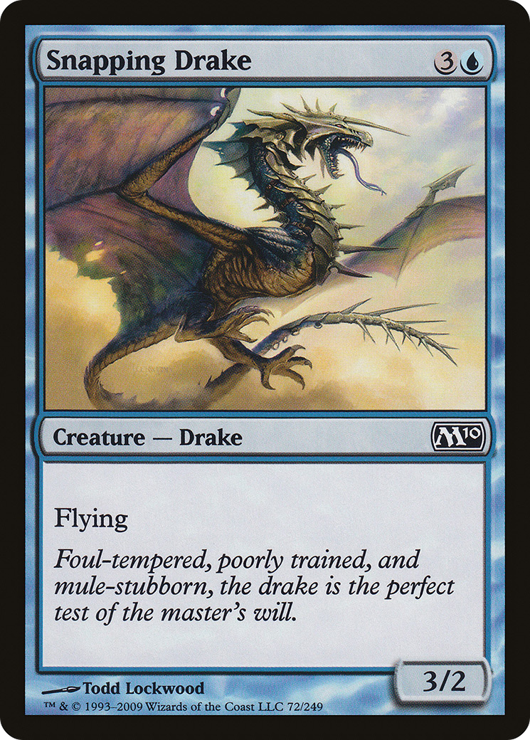 Image of Snapping Drake [Magic 2010]