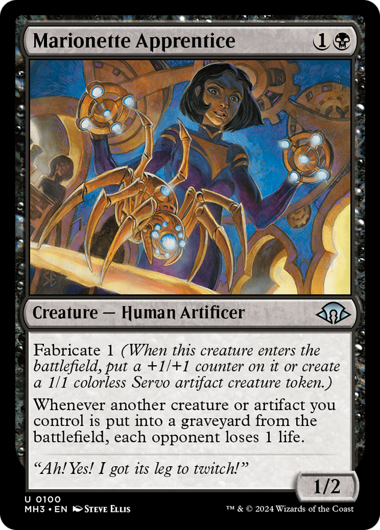 Image of Marionette Apprentice [Modern Horizons 3]
