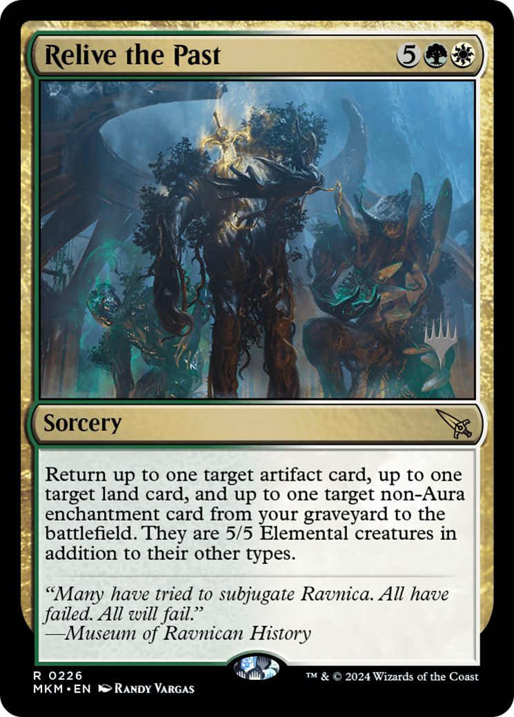 Image of Relive the Past (Promo Pack) [Murders at Karlov Manor Promos]