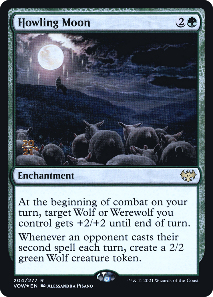 Image of Howling Moon [Innistrad: Crimson Vow Prerelease Promos]