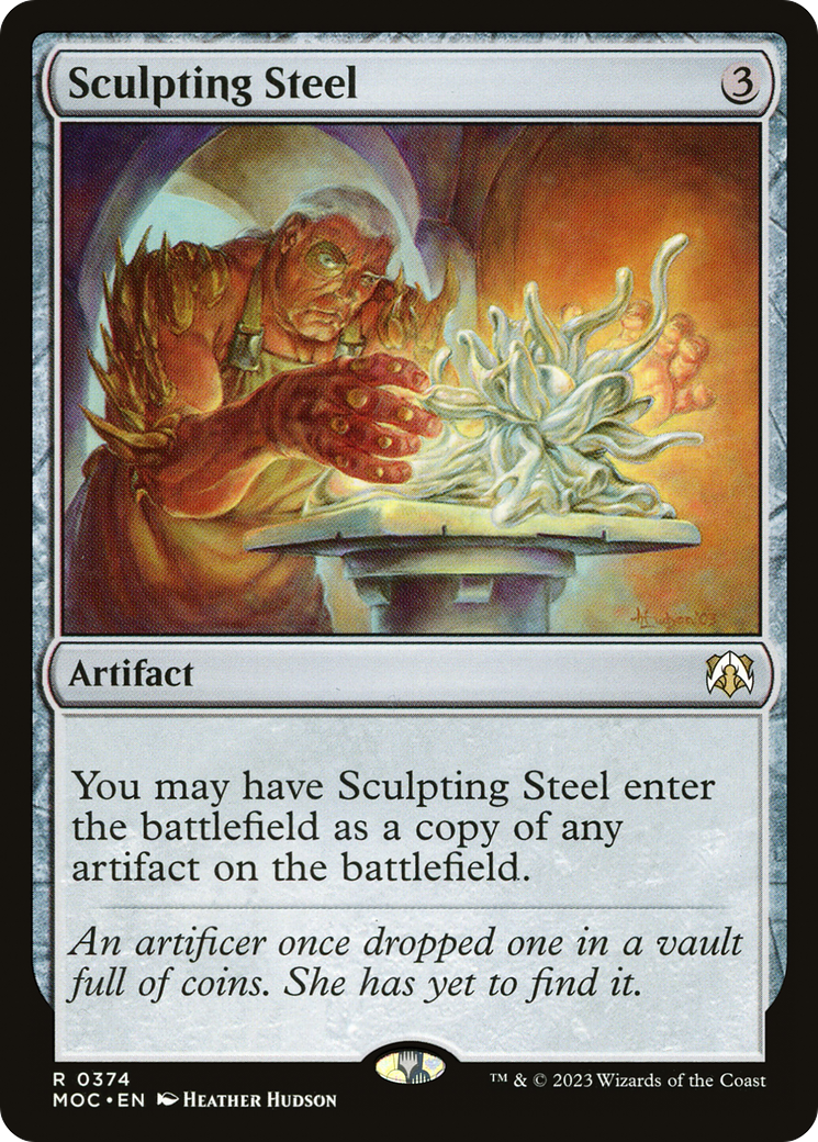 Image of Sculpting Steel [March of the Machine Commander]