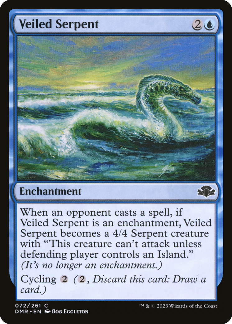 Image of Veiled Serpent [Dominaria Remastered]