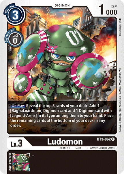 Image of Ludomon [BT3-062] [Release Special Booster Ver.1.5]