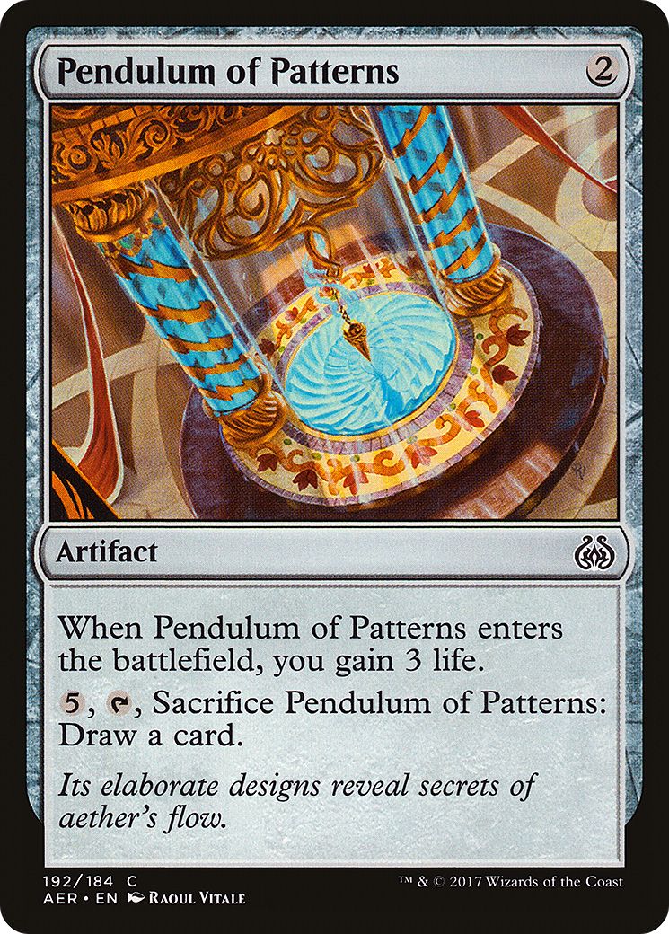 Image of Pendulum of Patterns [Aether Revolt]