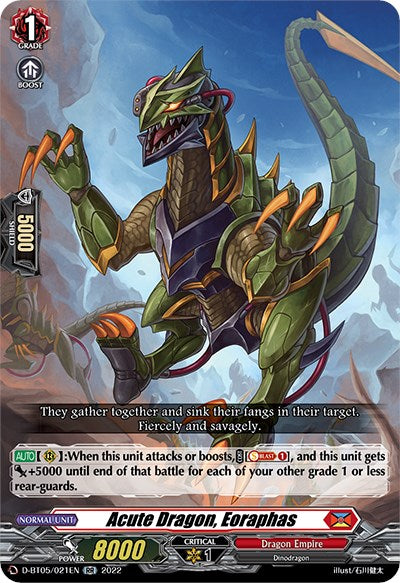 Image of Acute Dragon, Eoraphas (D-BT05/021EN) [Triumphant Return of the Brave Heroes]