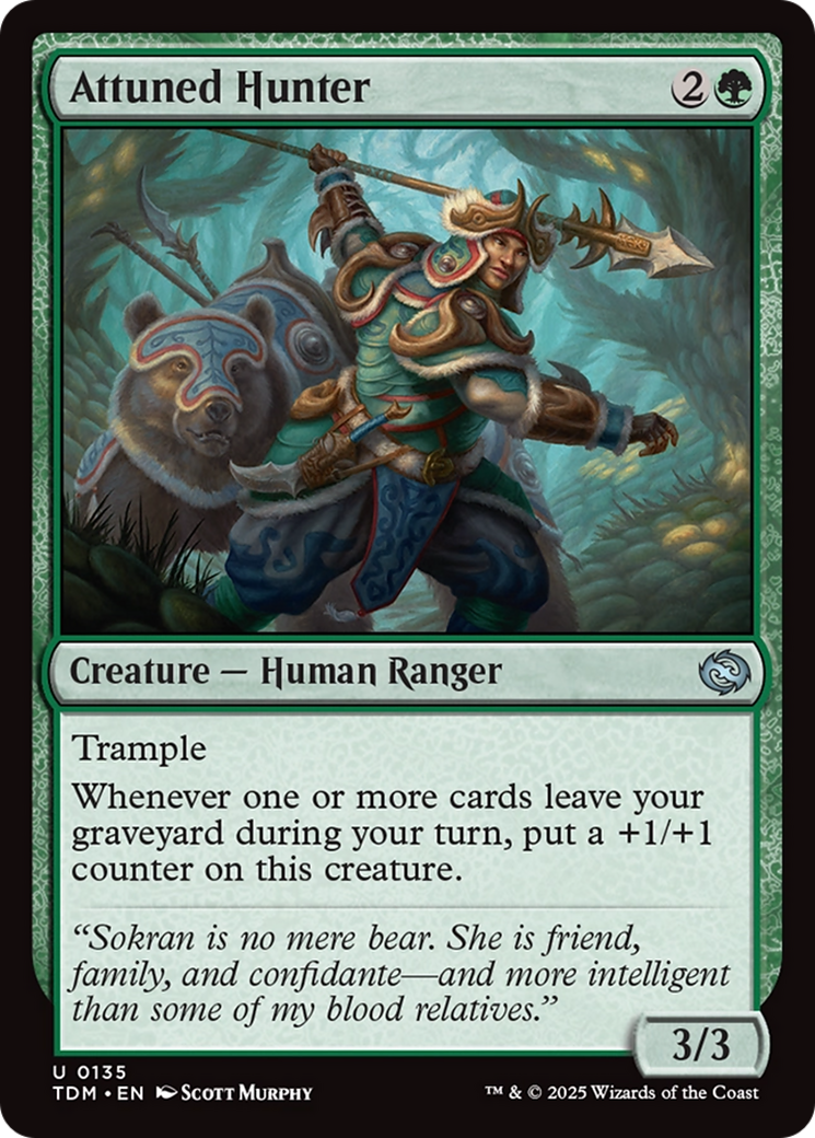 Image of Attuned Hunter [Tarkir: Dragonstorm]