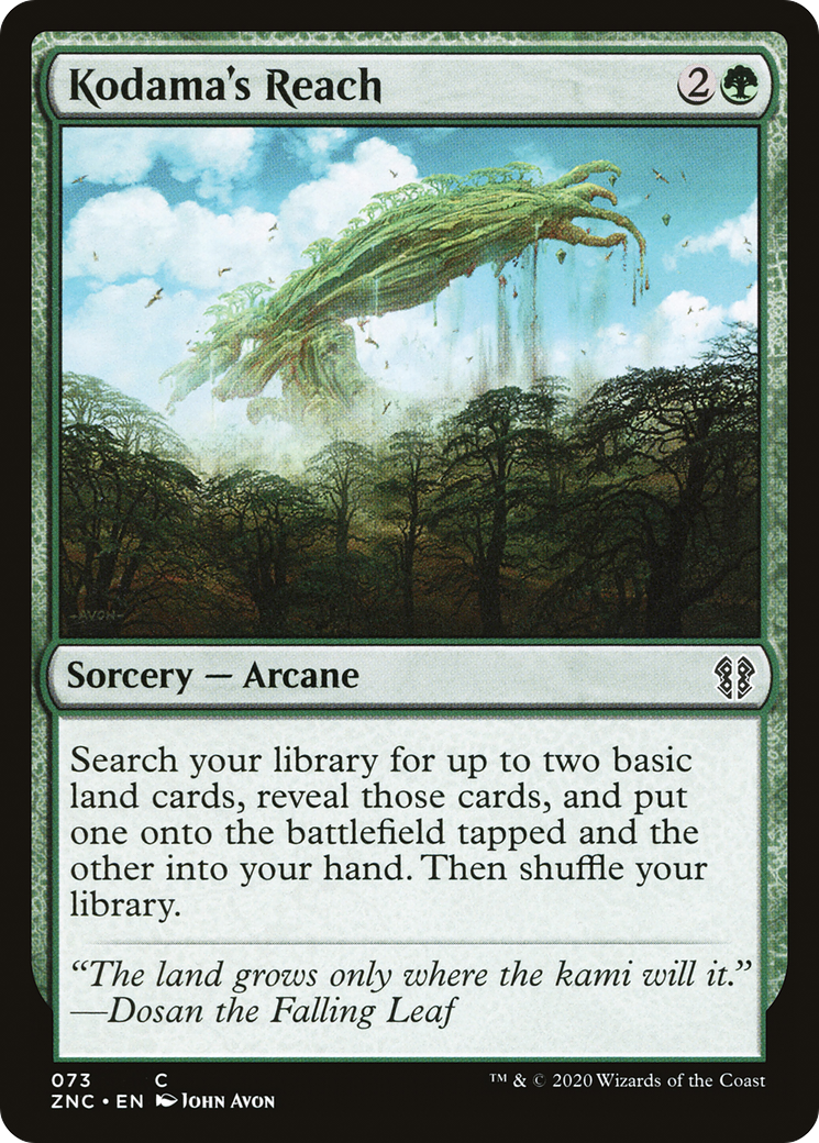 Image of Kodama's Reach [Zendikar Rising Commander]