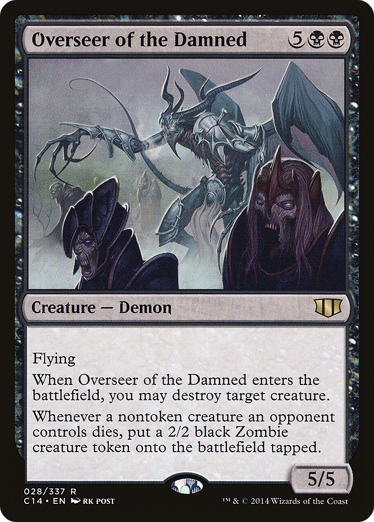 Image of Overseer of the Damned [Commander 2014]