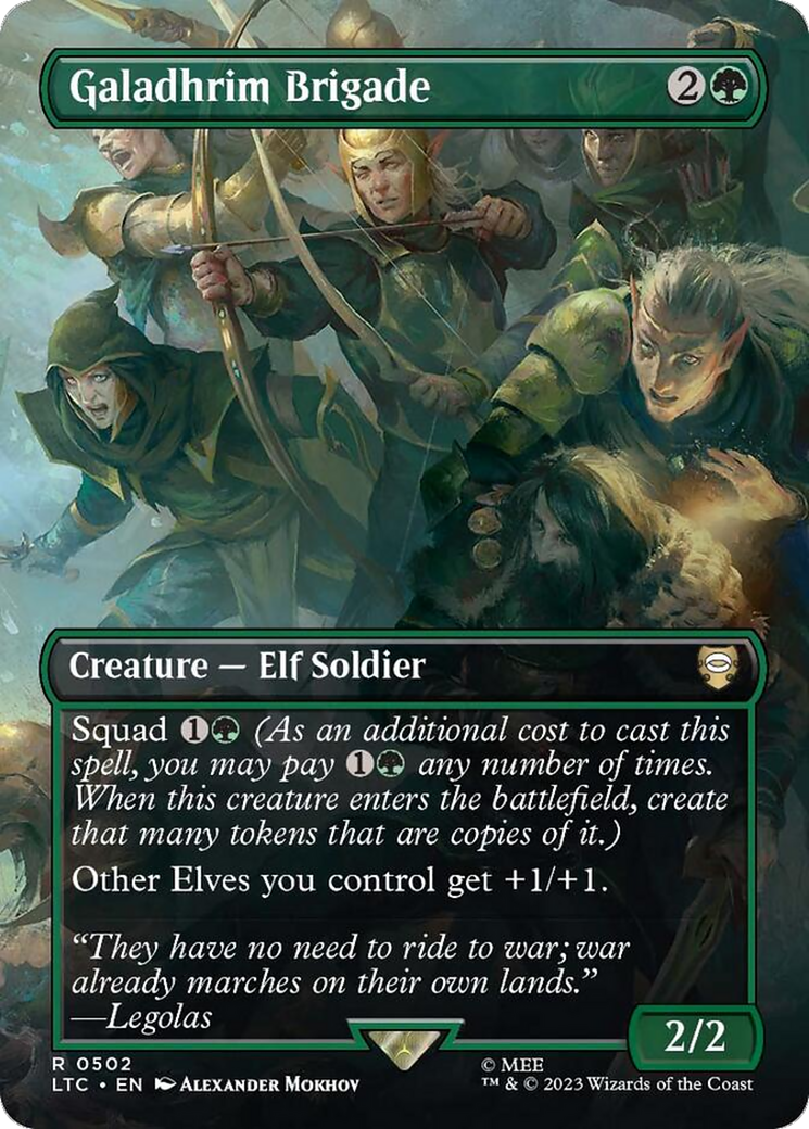 Image of Galadhrim Brigade (Borderless) [The Lord of the Rings: Tales of Middle-Earth Commander]