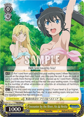 Image of Encounter by the River, Ais & Hestia (DDM/S88-E004S SR) [Is it Wrong to Try to Pick Up Girls in a Dungeon?]