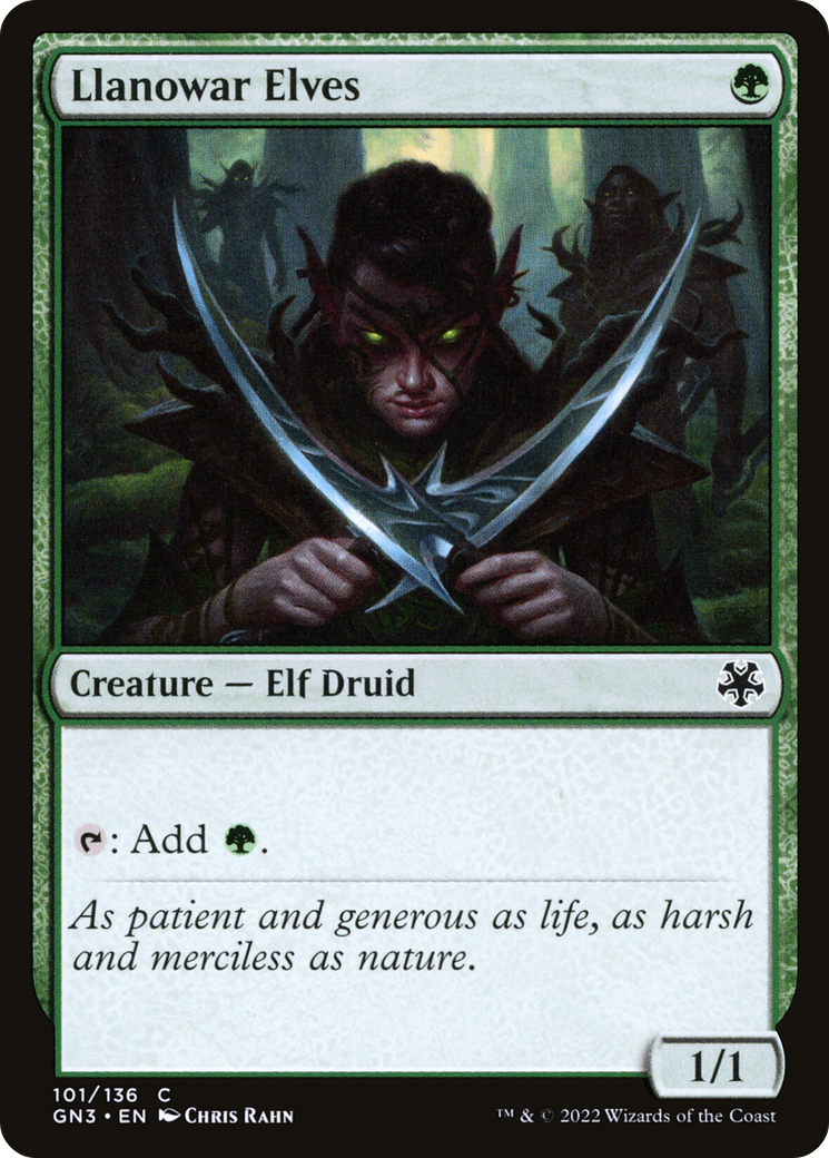 Image of Llanowar Elves [Game Night: Free-for-All]
