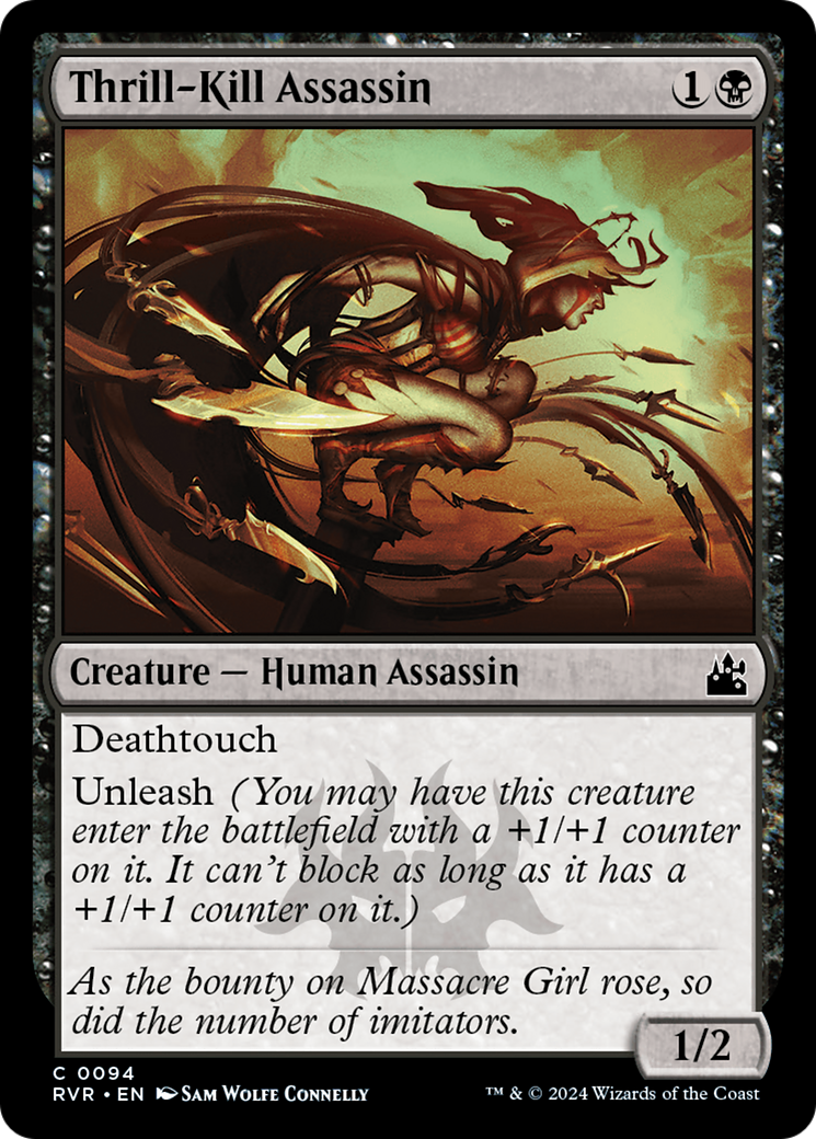Image of Thrill-Kill Assassin [Ravnica Remastered]