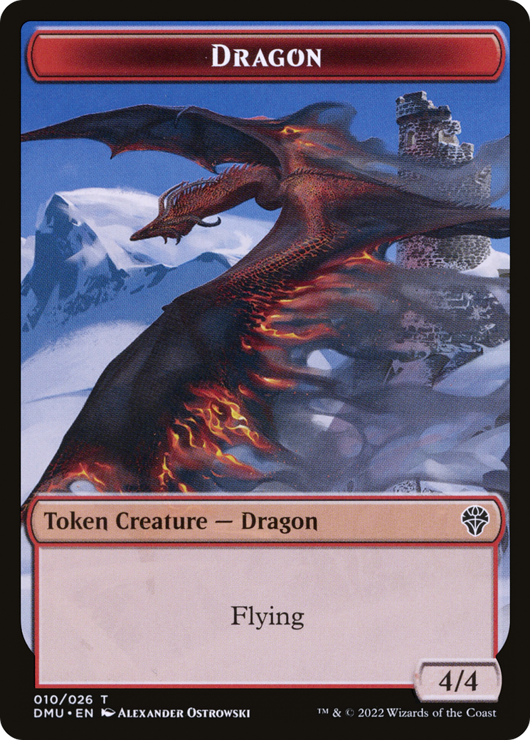 Image of Dragon Token [Dominaria United Tokens]