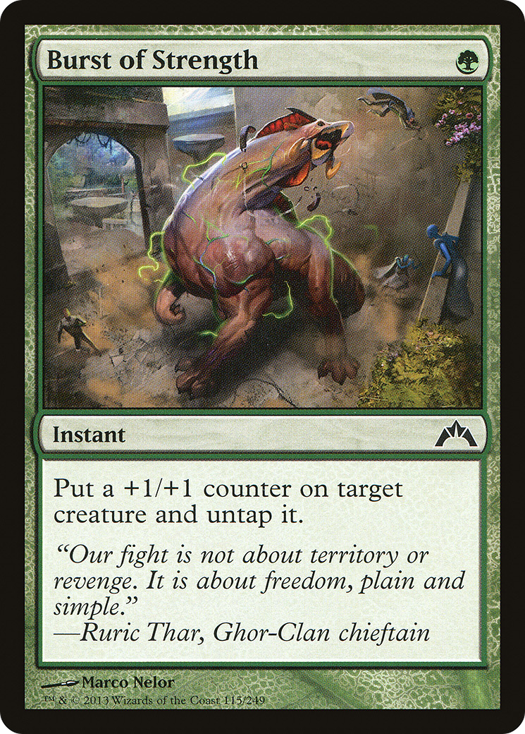 Image of Burst of Strength [Gatecrash]
