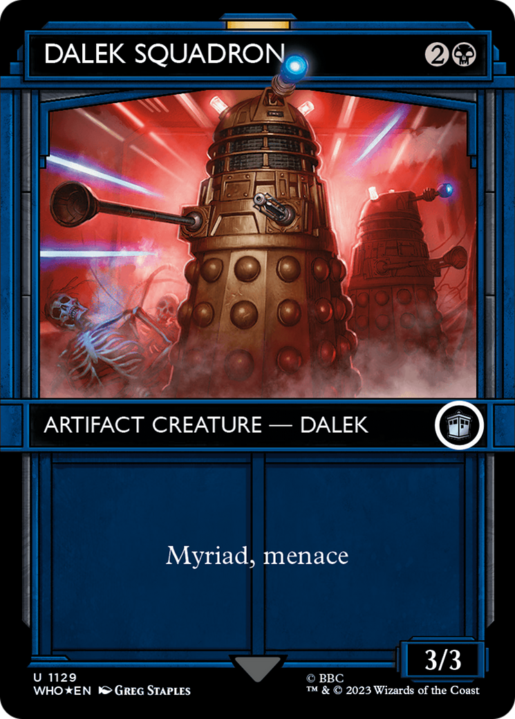 Image of Dalek Squadron (Showcase) (Surge Foil) [Doctor Who]