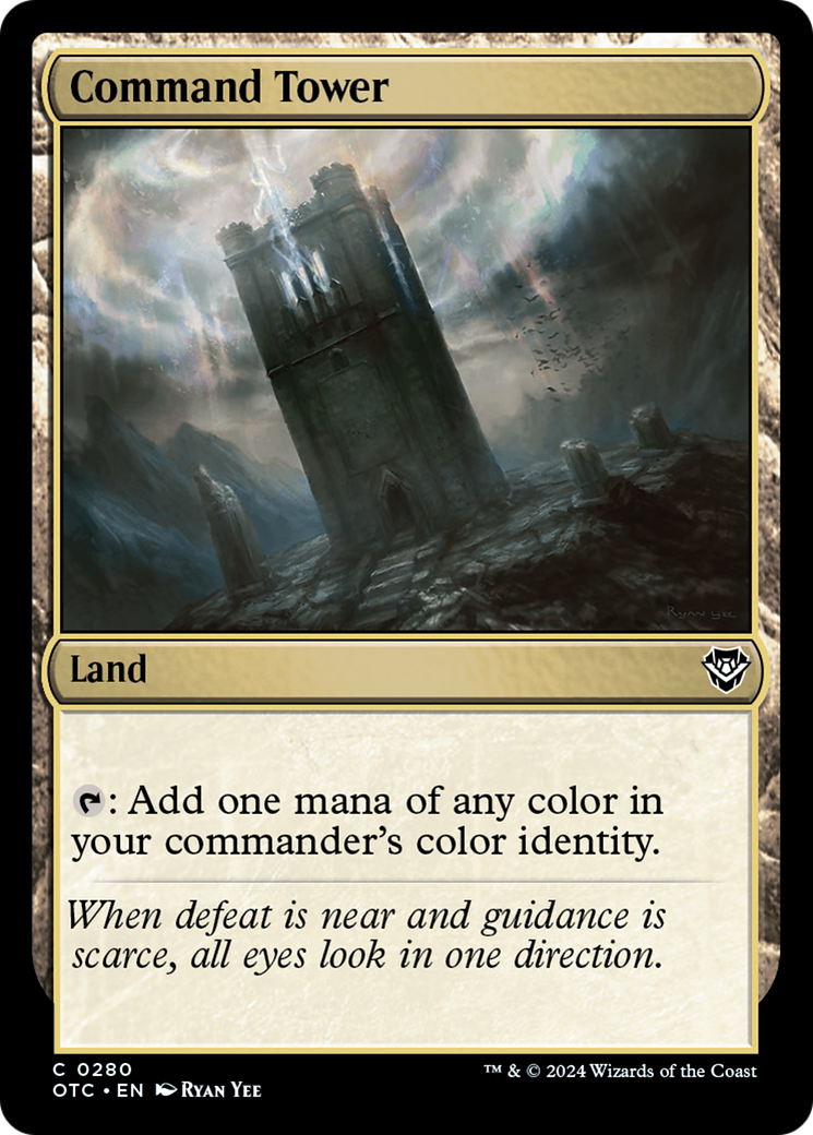 Image of Command Tower [Outlaws of Thunder Junction Commander]