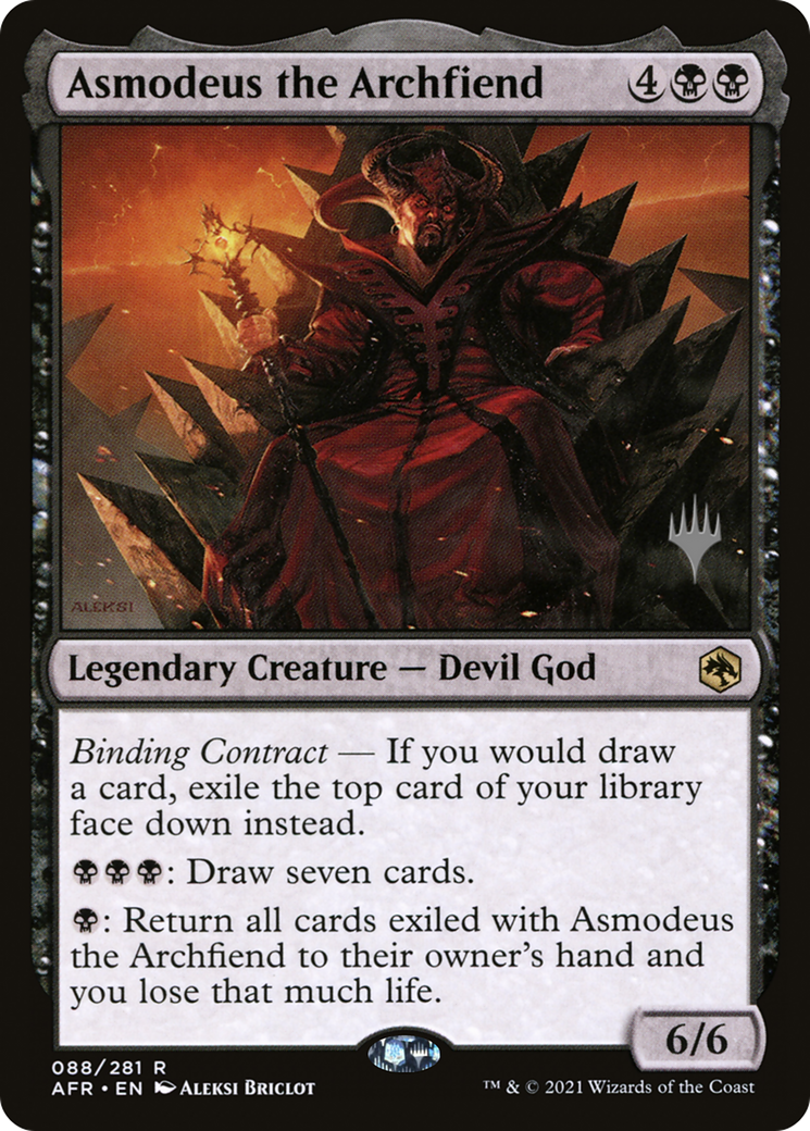 Image of Asmodeus the Archfiend (Promo Pack) [Dungeons & Dragons: Adventures in the Forgotten Realms Promos]