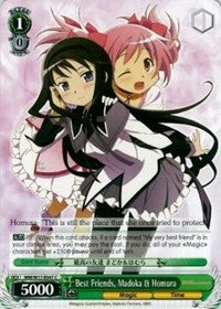 Image of Best Friends, Madoka & Homura (MM/W17-E047 C) [Puella Magi Madoka Magica]